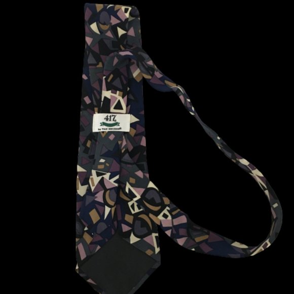 Van Heusen 417 Men's Tie Multicolored SKU 000346-3 - Picture 3 of 3